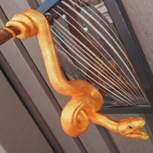 Green Tree Python Facing Sideways