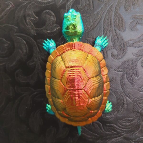 Red-Eared Slider Turtle Magnet (medium)