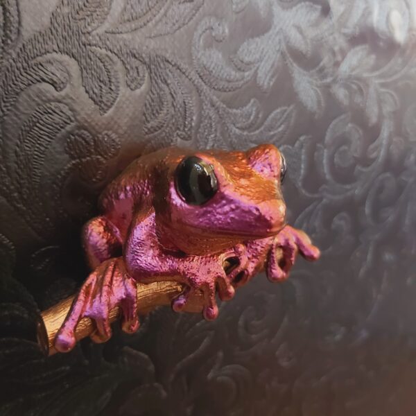 Maroon Eyed Frog Magnet - Image 5